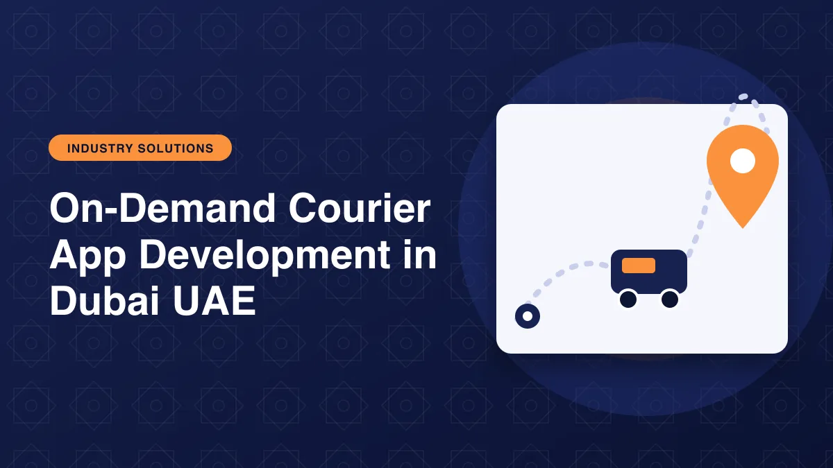 رسم لدبوس موقع مع مسار لمقال: تطوير تطبيقات التوصيل عند الطلب في دبي بالإمارات